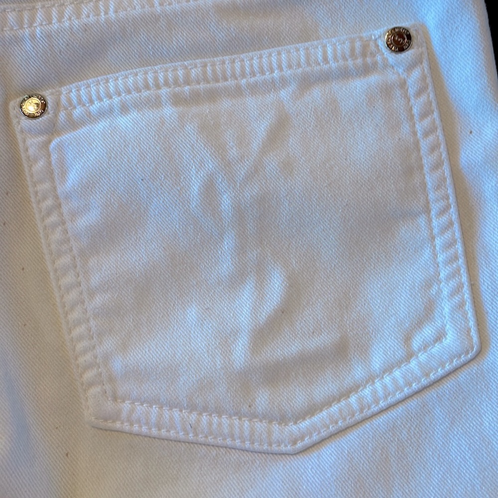 Auth YSL White Denim Jeans